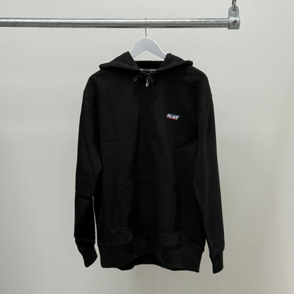 Palace Basic Zip Hooded Sweatshirt 'Black'