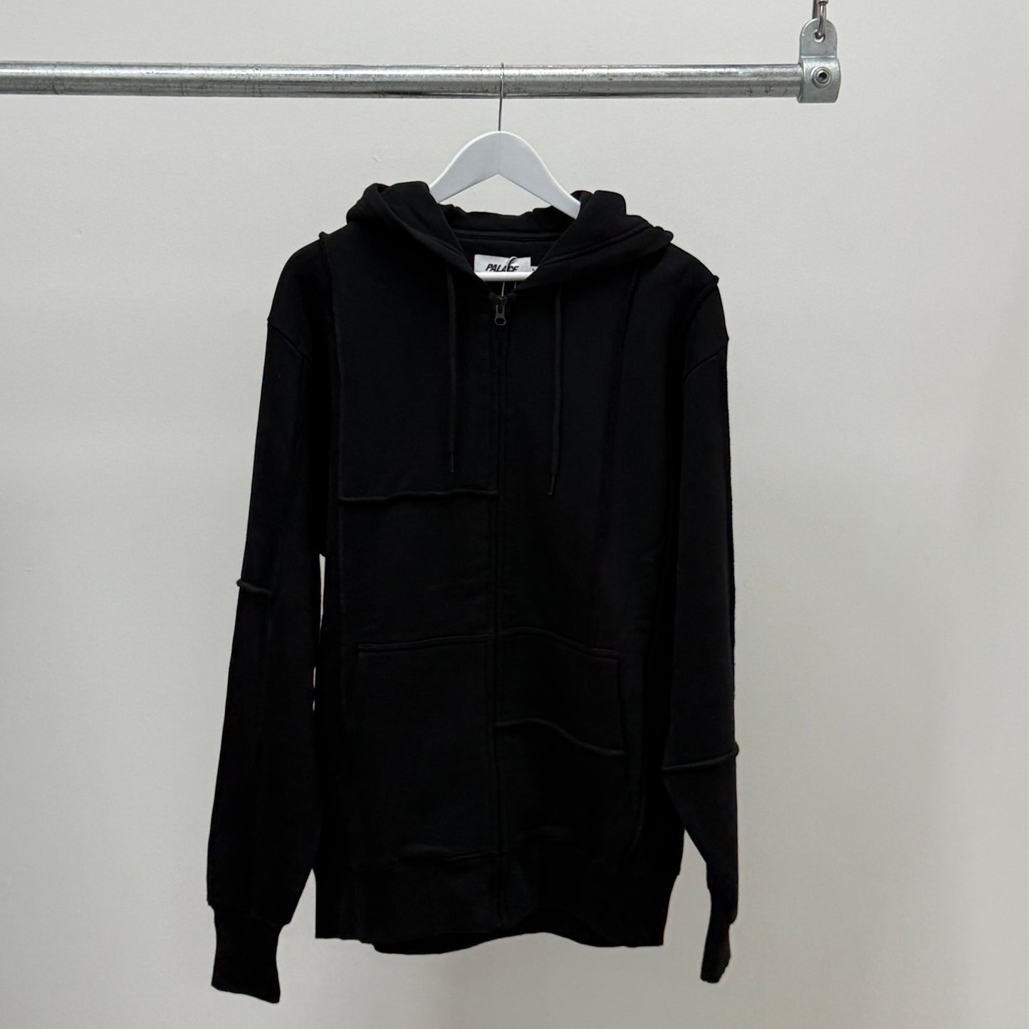 Palace Patch Me Up Zip Sweatshirt 'Black