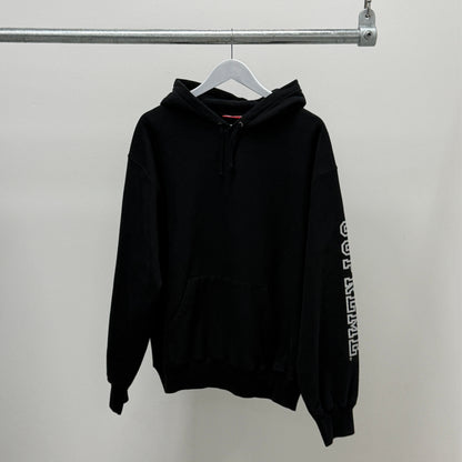 Supreme Collegiate Sleeve Hooded Sweatshirt 'Black'