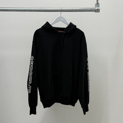 Supreme Collegiate Sleeve Hooded Sweatshirt 'Black'